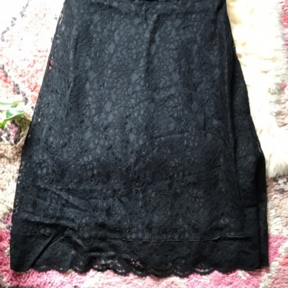 Anthro Odile Lace LBD Cummerbund 2005 Vintage - Picture 6 of 8